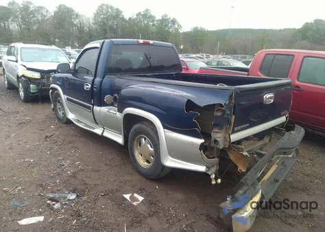 2000 GMC Sierra 1500 Sl из США, поврежденный, VIN 1GTEC14W7YZ197063